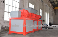 2 Shaft Plastic Waste Shredder Low Energy Consumption For Drainage Pipes