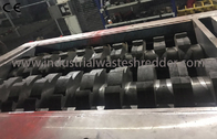 Double Shaft Aluminum Shredder Equipment Low Noise Custom Output Size