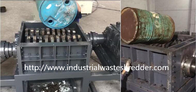 Waste Cans Iron Recycling Machine High Efficiency With Rotary Moving Blades