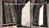 Hard Fiber Board Solid Waste Shredder Custom Capacity For Recycling Industry