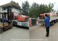 Label Paper Bopp Plastic Waste Shredder 10mm Customized Capacity Discharge Size