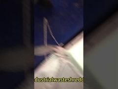 1000 High-End integrierter Einsachser-Schredder ABS