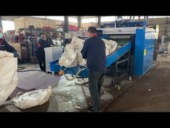 2400F Faser-Cutter schneidet Big-Bag-Testlauf