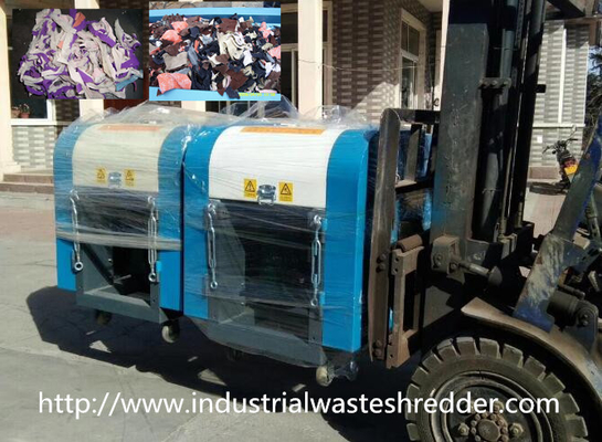 Ein guter Preis. Der Schrott-Gewebe-Industrieabfall-Reißwolf-Maschinen-450 - 750 kg/h Kapazitäts- Online