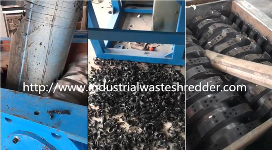 Ein guter Preis. Schrott Plastik-HDPE Doppelt-Wellen-Reißwolf-anti- Ätzmittel für Überlaufrohr Online