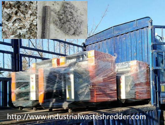 Ein guter Preis. Rangieren Sie Teppich-industrielle Reißwolf-Maschine 3000 - 5000kg/justierbare Ausschnitt-Größe H aus Online