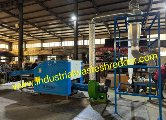Ein guter Preis. Industrielle Langzeit-Agroplastikfilm-Schredder 500 kg pro Stunde CE-zertifiziert, Abfallgewebte Beutel-Kremser Energieeinsparung, Schredder-Maschine für RDF-Plastik-Packbeutel Online