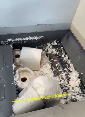 Ein guter Preis. Abfallpapier Rollen Einwellen-Schredder 75KW Schneidmotor Rotor Durchmesser 400mm Kunststofffilm Rollen Brechmaschine Online