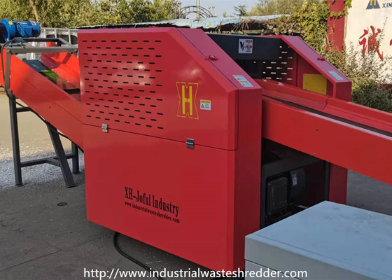 Ein guter Preis. Weiche Art Lappen-Schneidemaschine der Abfall-Kapazitäts-8000kg 5.5kw Online