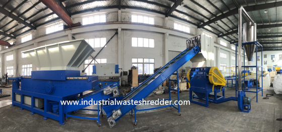 Ein guter Preis. 135KW Kabel-Reißwolf des Motor1500x1100mm mit beweglichem Futtergeber Online