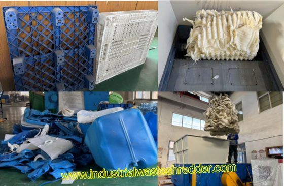 600-Modell Einwellen-Schredder für das Recycling von Kunststofffolien
